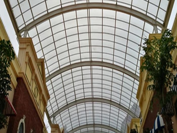 晋中风雨操场网架